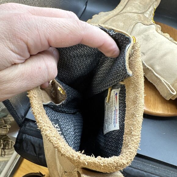 Belleville ICWT Tan Combat Boots Mens Size 9.5 Military Issue 277-104 Waterproof - Picture 7 of 8